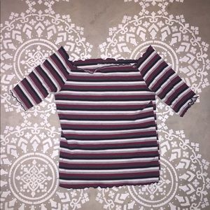 Off the shoulder top